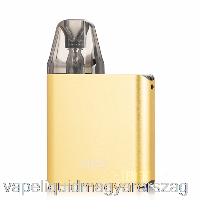 Oxva Xlim Sq Kit Gold Vape E Cigi